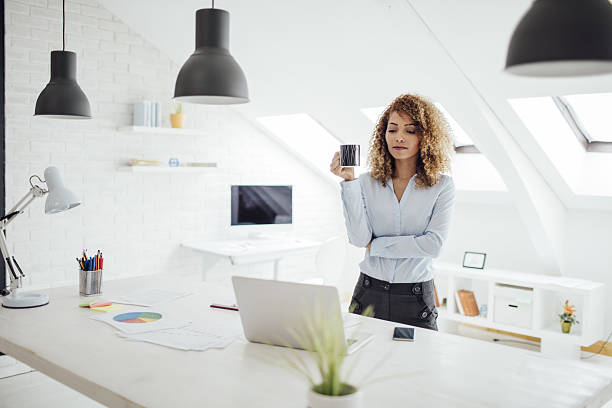 istock Latina Businesswoman Working In Her Office 638977984