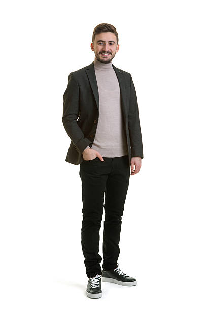 istock Young business man smiling and looking at camera 638983792
