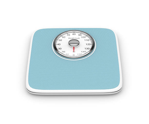 istock 3d rendering of weight scale isolated over white 638986074