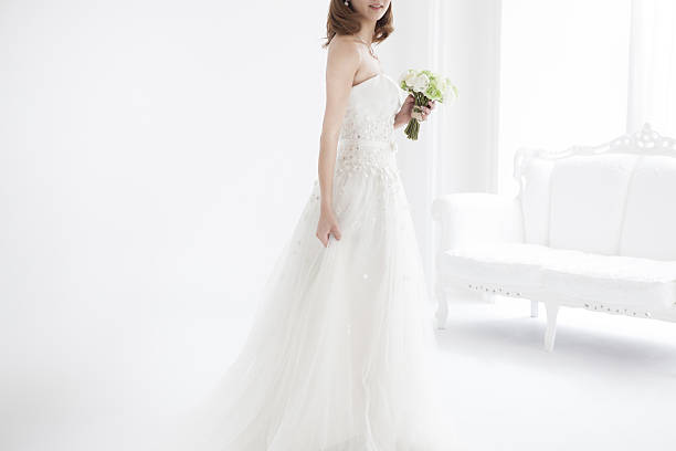 istock The woman will get married now. 638989376