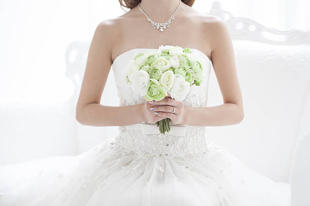 istock The woman will get married now. 638989572