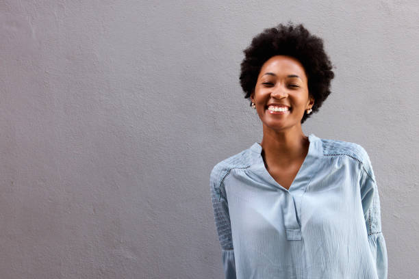 istock Beautiful young woman with lovely smile 638994414