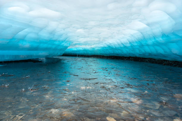istock Melting ice on the creek 638994822