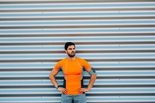 istock Sportsman resting after exercise 638994898