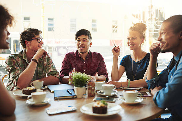 istock Good coffee and better company 638995750