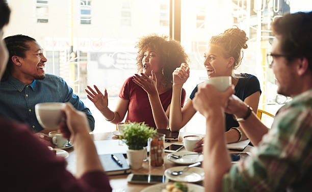 istock Coffee and friends just go together 638995946