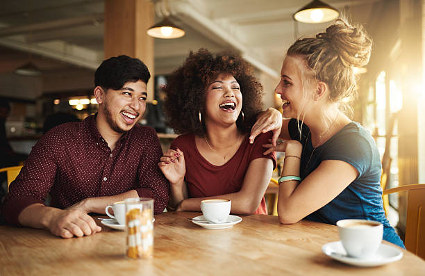 istock Having a laugh at their favorite hangout 638997214