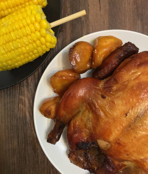Turkey and corn