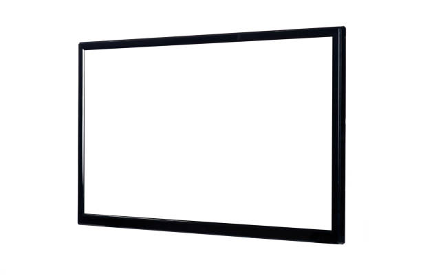 istock Side view of modern blank high definition LCD 638999904