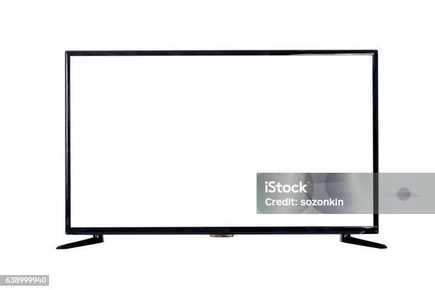 Lcd Front View Model Front View Of Modern Blank High Definition Lcd Stock Illustration ...