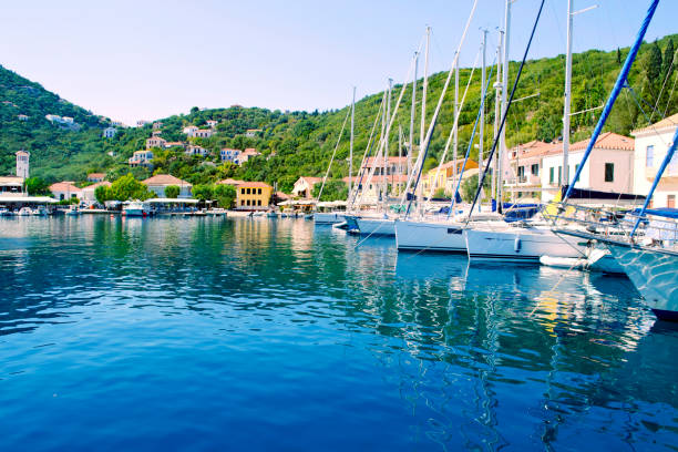 istock Kioni port Ithaca Greece 639002104