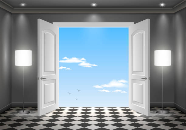 istock Open door in the sky 639003132