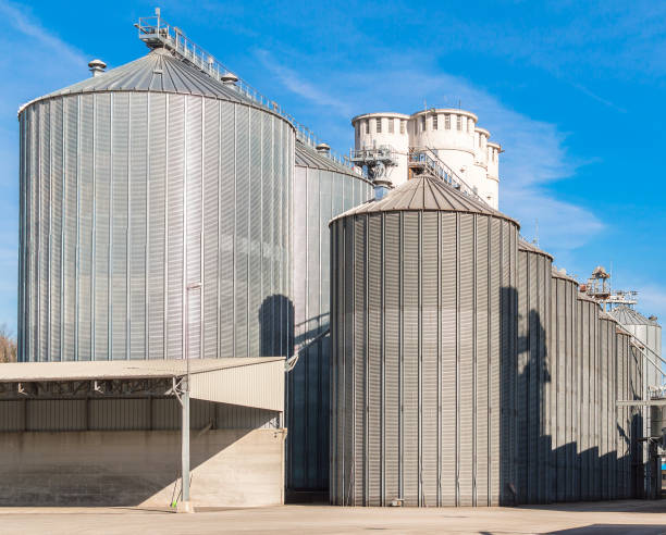 istock Agricultural Silo - Building Exterior 639004944