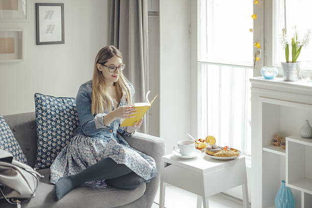 istock Young woman at home 639010852