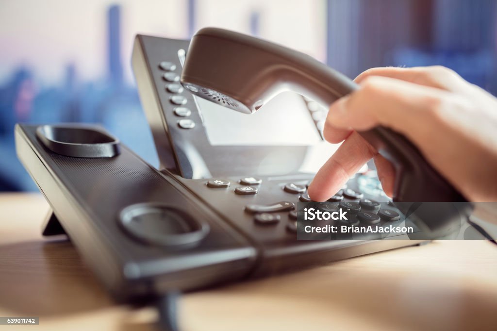 Dialing telephone keypad Dialing telephone keypad concept for communication, contact us and customer service support Telephone Stock Photo