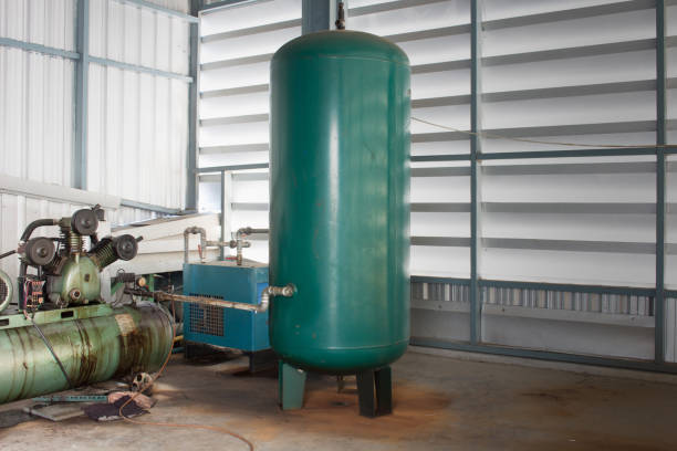 istock The Air tank for Pneumatic System 639014258