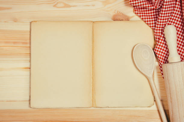 istock Baking or pizza ingredients top view on wooden background 639015980