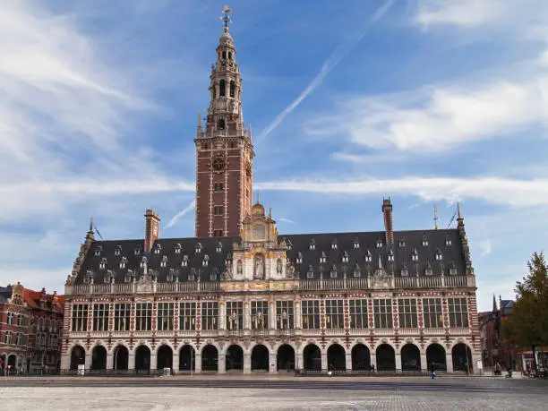 University Library of Leuven, Belgium.