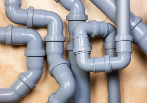 istock Sewer pipes chaos 639019736