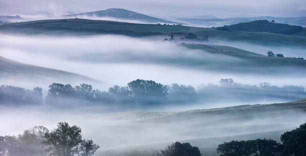 istock Misty Valley of Tuscany 639020434