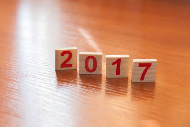 istock Numbers, 2017, new year, wooden, wood 639020672