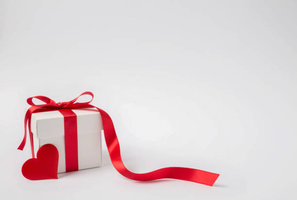 istock heart gift Box isolated on white background. valentines 639020714