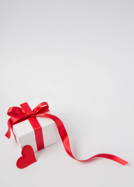 istock heart gift Box isolated on white background. valentines 639020736