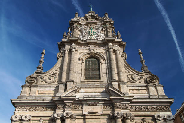 istock Saint Michael's Church in Leuven 639024448