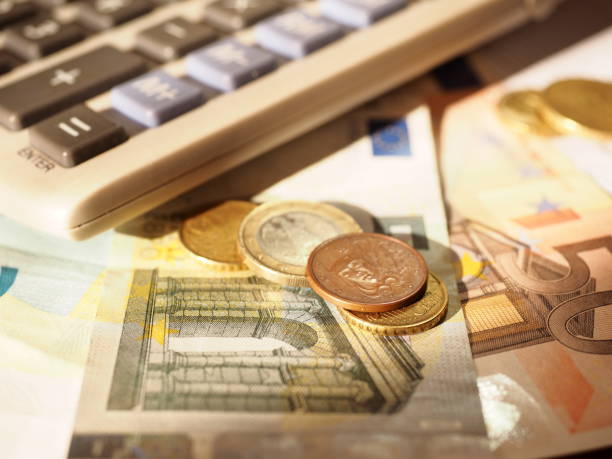 istock Money and calculator 639024602