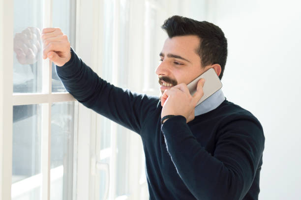 istock Business man talking on smartphone 639026222