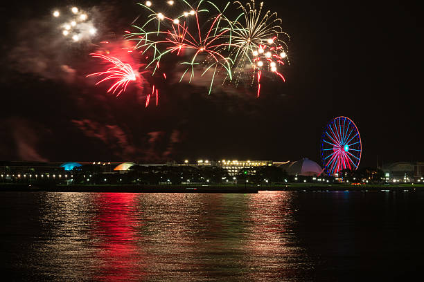 istock Fireworks over Lake MIchigan 639028508