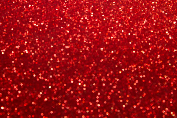 istock abstract red Bokeh circles for Christmas background, glitter lig 639028702