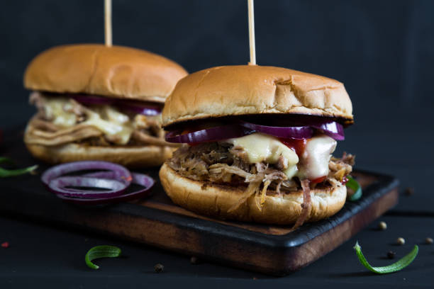 istock Hamburgers with stewed meat 639029736