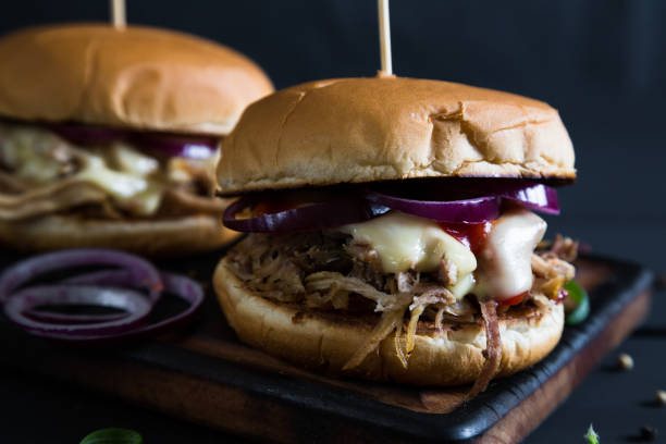 istock Hamburgers with stewed meat 639029900