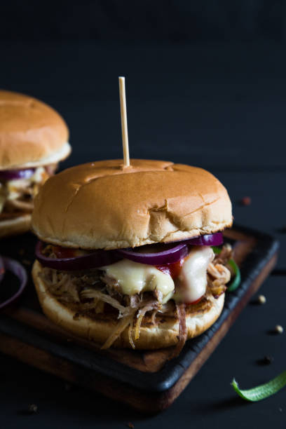 istock Hamburgers with stewed meat 639030010