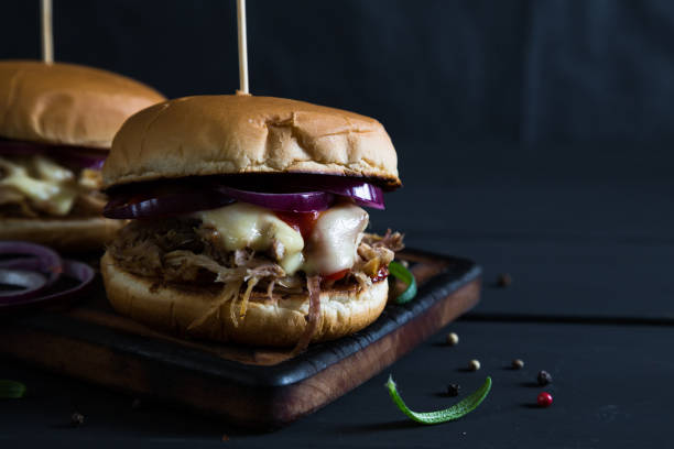 istock Hamburgers with stewed meat 639030306
