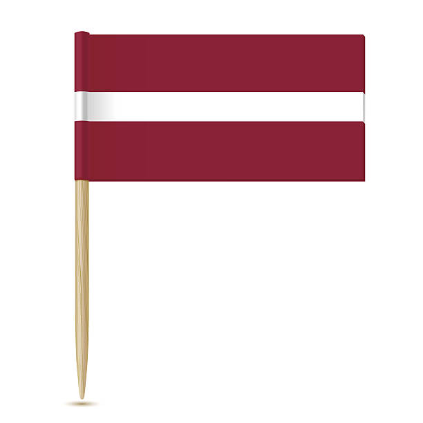 istock Flag of Latvia. Flag toothpick 10eps 639032184
