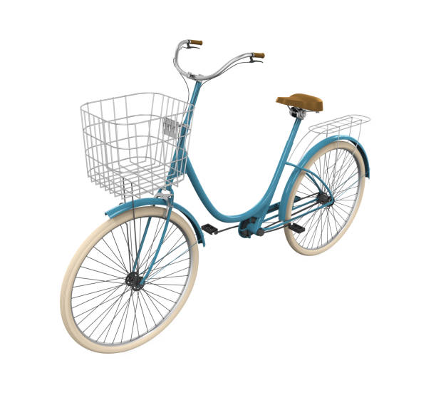 istock Vintage Bicycle Isolated 639032234