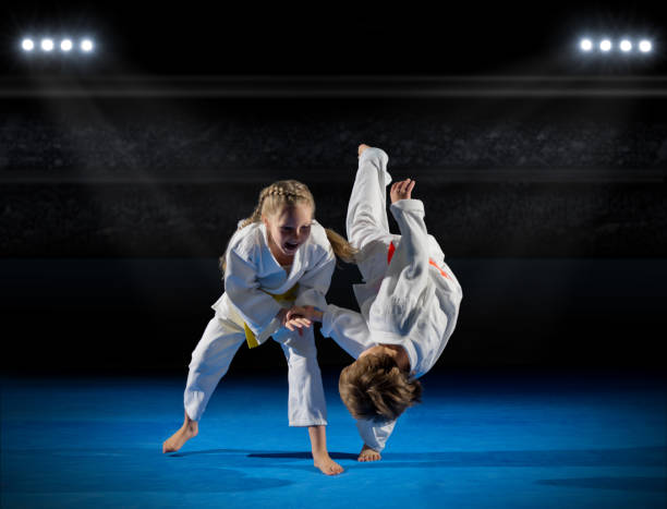 istock Children martial arts fighters 639035796