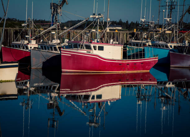 istock fishing boats in Nova Scotia 639040380
