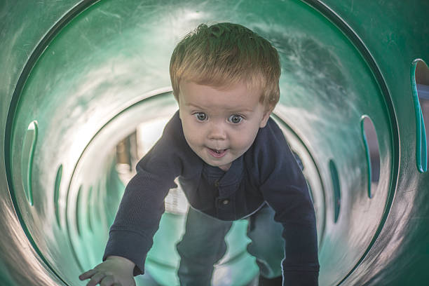istock 2 year old at the local park 639041752