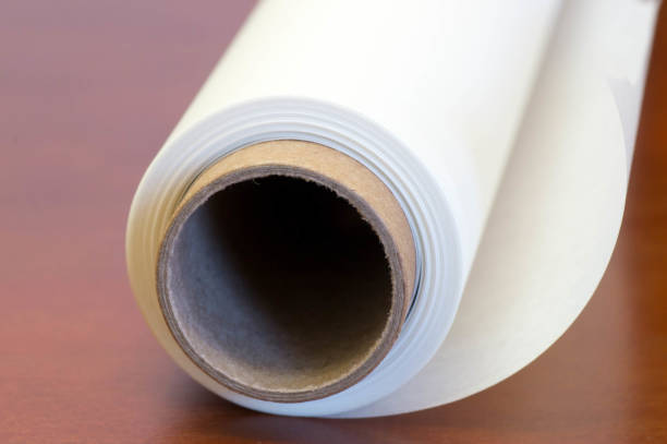 istock Roll of white paper 639046930