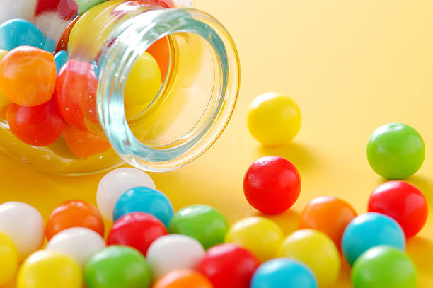 istock Close-up of colourful candy 639049072