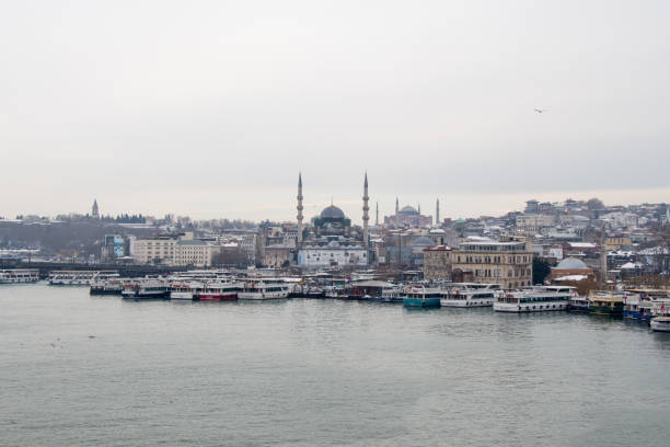 istock Ottoman time and style mosque in Istanbul 639050184
