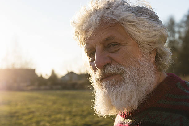 istock Senior man in nature 639052208