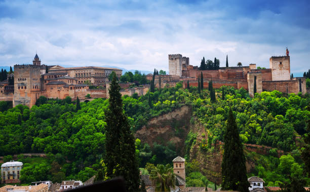 istock Day view of  Alhambra.  Granada 639060666