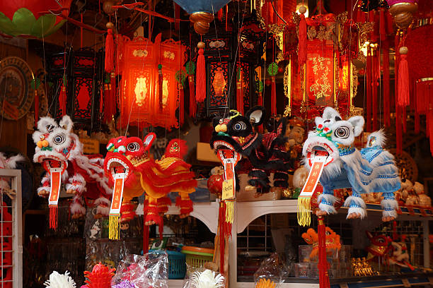 istock Chinese Lion Puppets 639067842