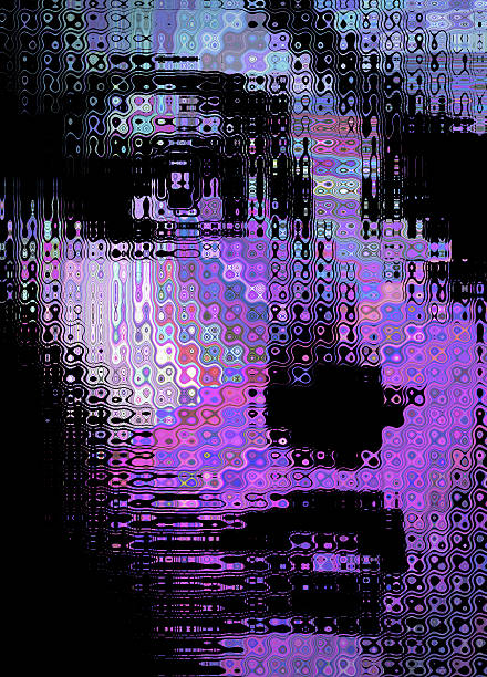 Digital Face A young woman's face with digital, pixelated effect. morphing stock pictures, royalty-free photos & images