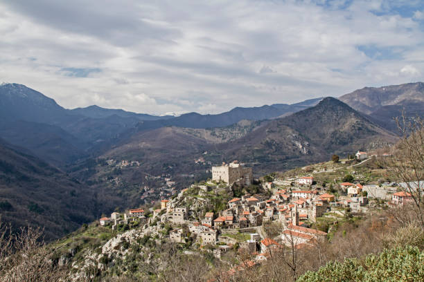istock Castelveccio of Rocca Barbena 639070502