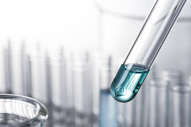 istock liquid in test tube, laboratory glassware 639071780